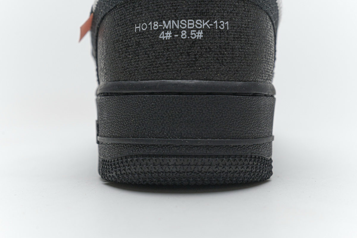 Off White X Nike Air Force 1 Black Ao4606 001 24 - www.kickbulk.co